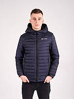 Чоловіча куртка демісезонна, колір темно-синій
