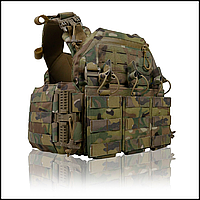 Армейская штурмовая плитоноска всу укомплектованная мультикам , разгрузочные жилеты и плитоноски без плит