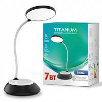Настольная лампа TITANUM LED DC3 7W 3000-6500K USB черная (TLTF-022B) sn