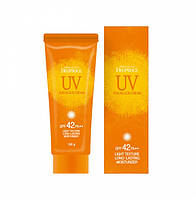 Сонцезахисний крем для обличчя та тіла Deoproce Premium UV Sunblock Cream SPF 42 PA++ 100 г