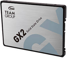 Накопичувач SSD 2.5" 512GB Team GX2 (T253X2512G0C101), TLC, SATAIII, W-530Mb/s, R-430Mb/s, Тайвань