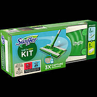 Набір для прибирання Swiffer Kit Mop Швабра + 8 сухих та 3 вологих серветки