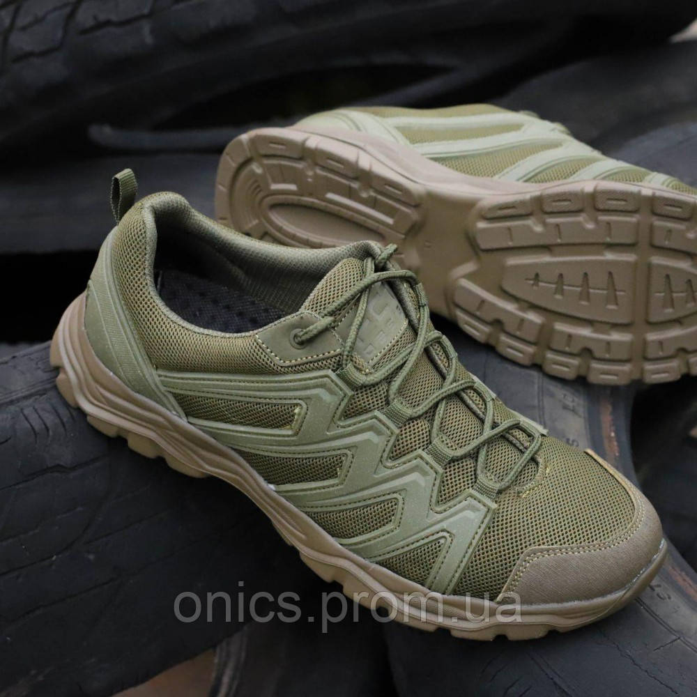 Кросівки літні сітка Salomon-Inspired Tactical Mesh Sneakers олива хорошее качество - фото 7 - id-p2197487381