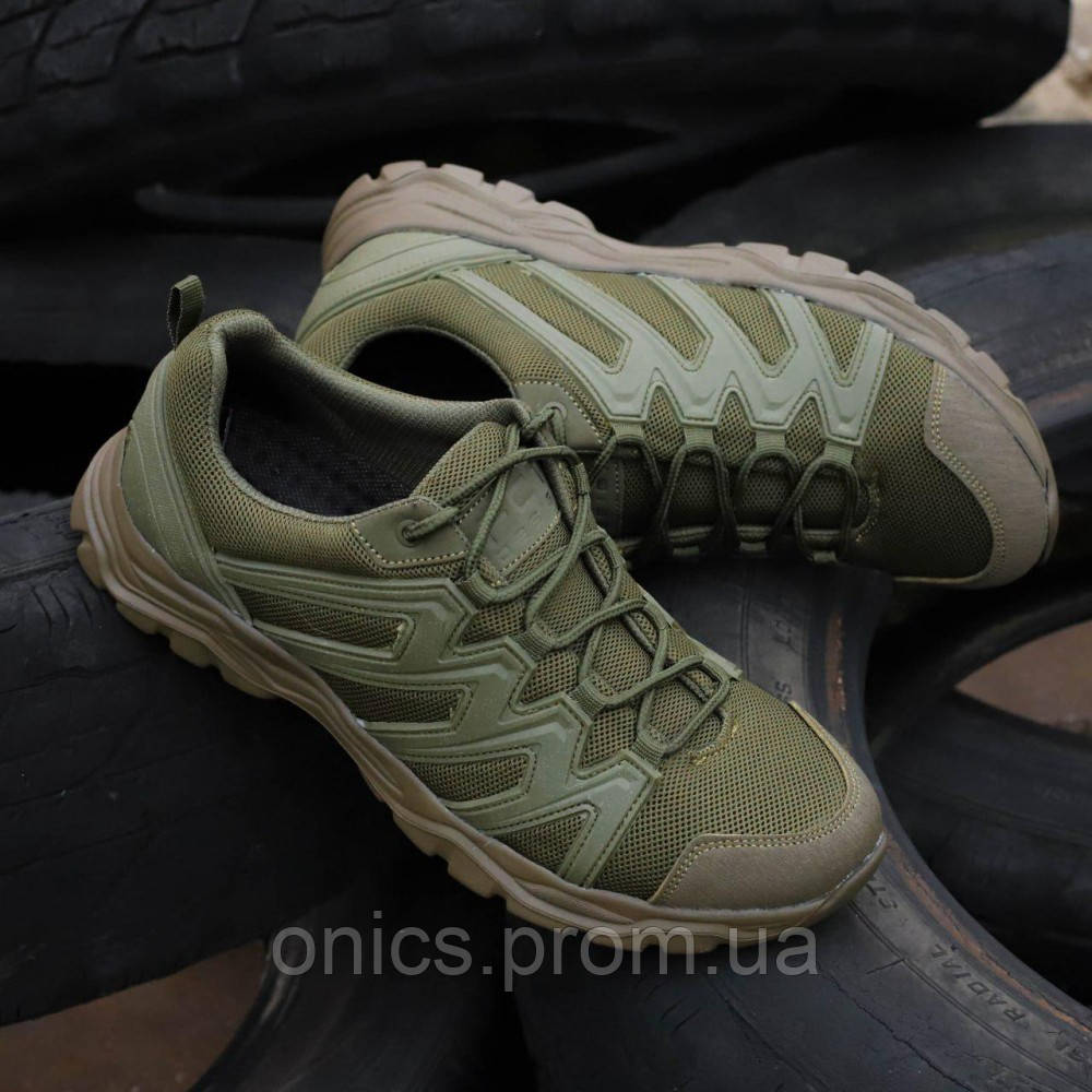 Кросівки літні сітка Salomon-Inspired Tactical Mesh Sneakers олива хорошее качество - фото 6 - id-p2197487383