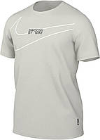 Футболка Nike M TEE LBR BIG SWOOSH серая FQ3785-020