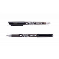 Ручка гелева Buromax Erase Slim Пиши стирай 0.5 мм Чорний корпус (BM.8300-02) sn