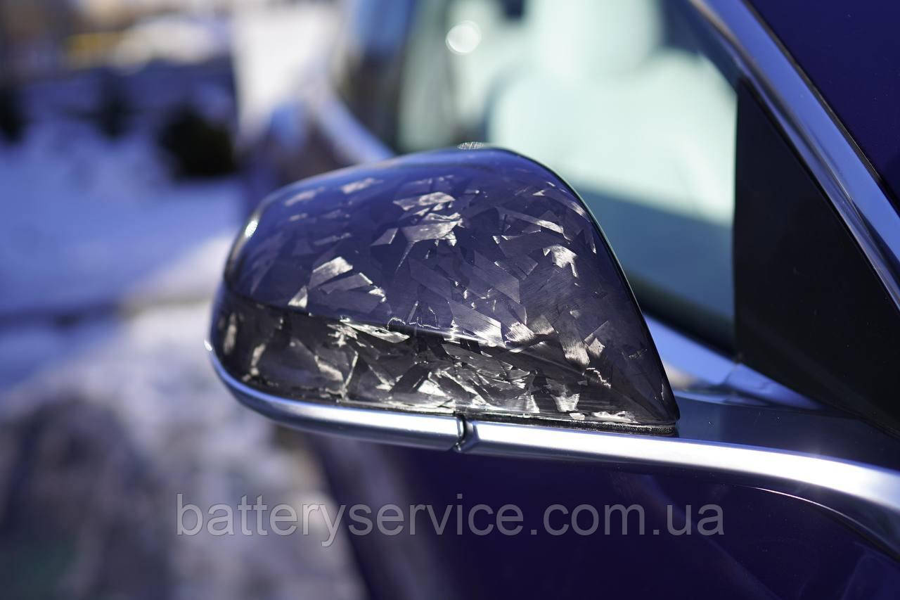 Дзеркала з кованого карбону для Tesla Model S / 3 / X / Y