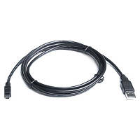 Дата кабель USB 2.0 AM to Micro 5P 0.6m Pro black REAL-EL (EL123500021) sn