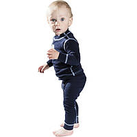 Термолегінси дитячі NORVEG Soft Merino Wool (розмір 92-98, синій)