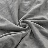 Універсальний Захисний чохол для стільця еластичний , сірий велюр оксамит  Ruhhy 22979 Польща, фото 3