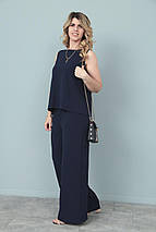 Літній жіночий костюм зі штанами палаццо "Stellar"| Норма і батал| Розпродаж моделі, фото 4