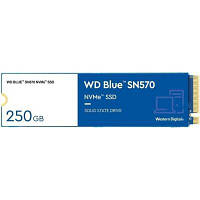 SSD накопитель Western Digital Blue SN570 250GB M.2 2280 (WDS250G3B0C) (код 1314803)