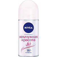 Антиперспирант Nivea Pearl & Beauty Красота жемчуга шариковый 50 мл (42299929/4006000032696) sn