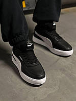 Чоловічі кеди Puma чорні кросівки Пума чоловічі стильні кеди Puma взуття чоловіче Пума кросівки кеди
