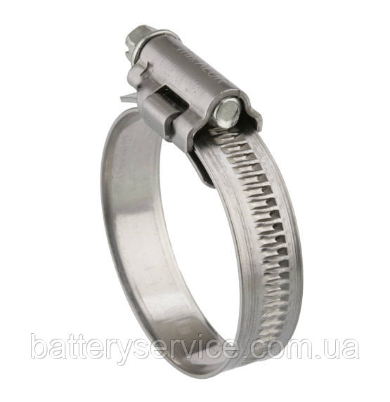 Хомут черв'ячний DIN 3017 40-60/12 мм W2 Mikalor (03017050)