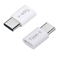 Переходник адаптер MicroUSB мама - USB 3.1 Type-C папа as