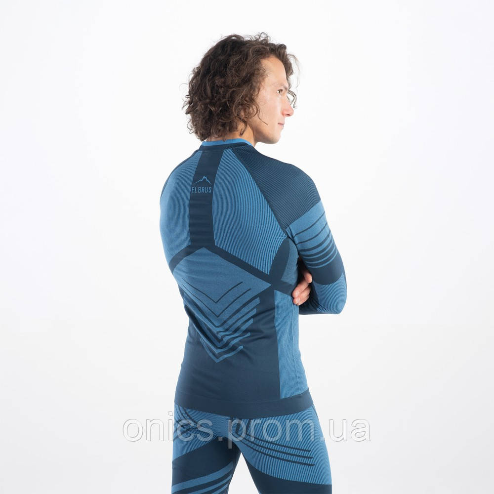 Комплект термобілизни чоловічий Elbrus eglo set dress blues/directory blue (EBS-EGL-BL) хорошее качество - фото 8 - id-p2197526746