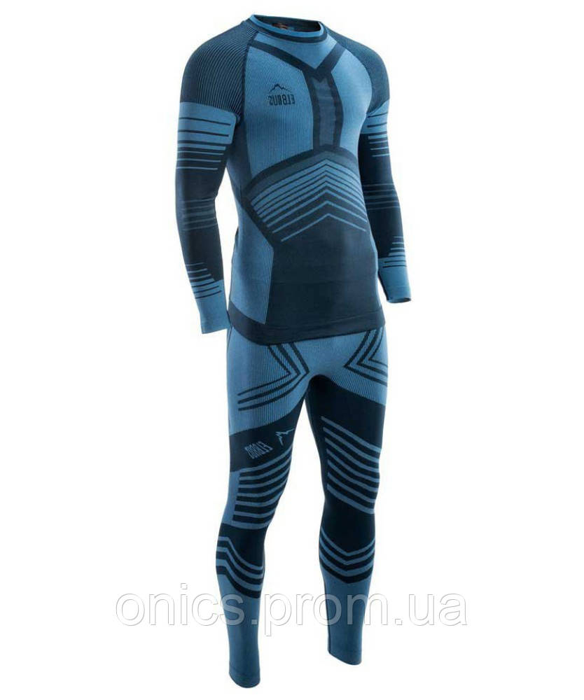 Комплект термобілизни чоловічий Elbrus eglo set dress blues/directory blue (EBS-EGL-BL) хорошее качество - фото 10 - id-p2197526746