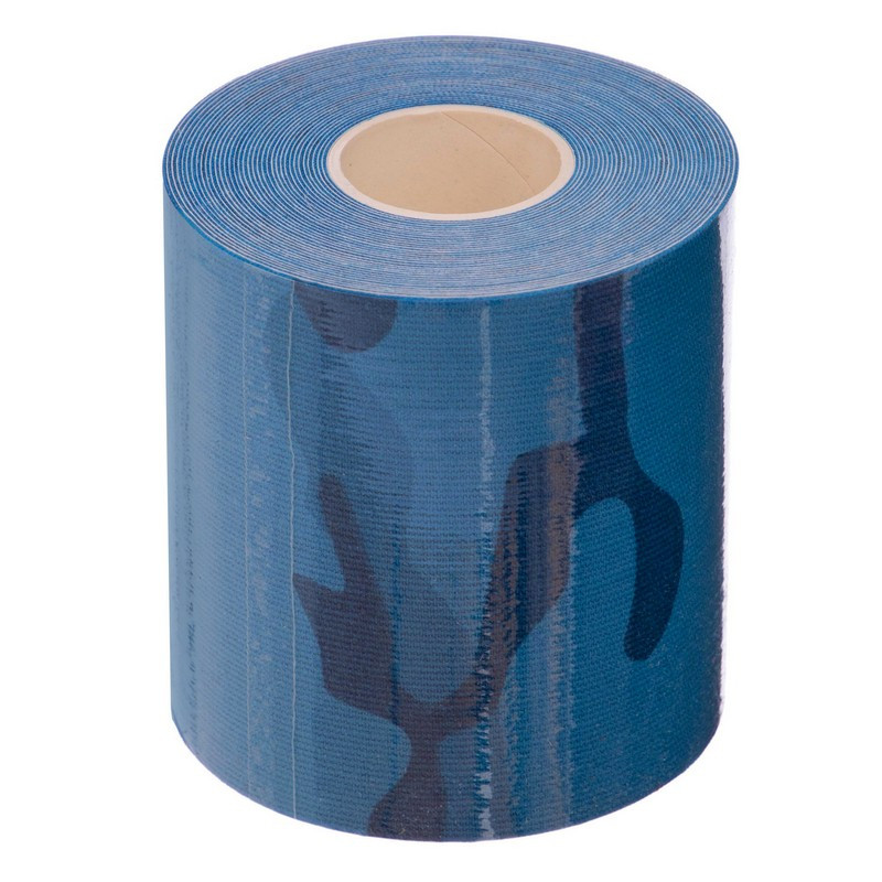Кинезио тейп (Kinesio tape) Zelart BC-0842-7_5 размер 7,5смх5м синий as - фото 2 - id-p2197534632