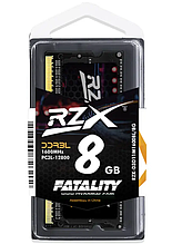 Оперативна пам'ять для ноутбука RZX 8 GB DDR3L 1600MHZ PC3-12800S 1.35V SODIMM new