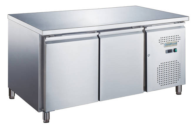 GoodFood Стіл холодильний GN2100TN-HC на 2 двері, 282 л., фото 1