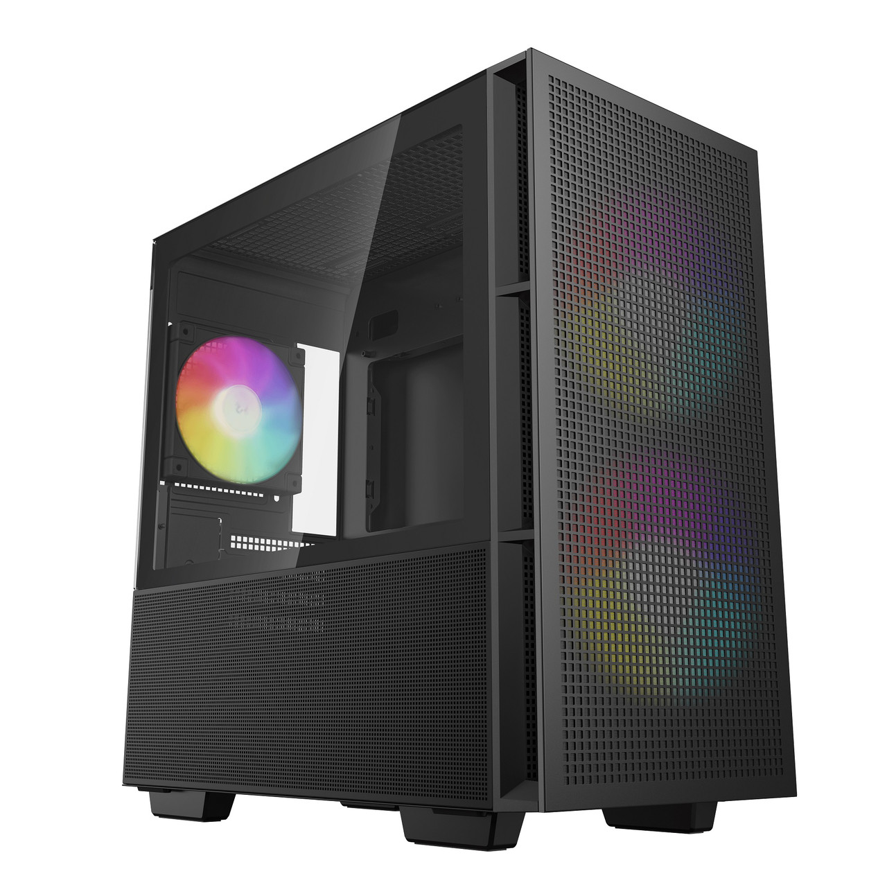 Корпус для ПК DeepCool CH360 Black (R-CH360-BKAPE3-G-1) без БЖ