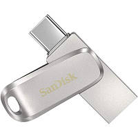 USB флеш накопитель SanDisk 32GB Ultra Dual Drive Luxe USB 3.1 + Type-C (SDDDC4-032G-G46) sn