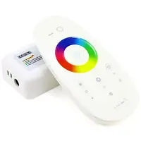 Контроллер для светодиодных лент RGB OEM 18А-2.4G-сенсорный белый