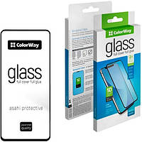 Защитное стекло ColorWay 9H FC glue для Xiaomi Redmi 10 2022 Black (CW-GSFGXR1022-BK)
