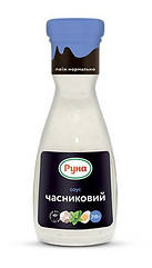 Майонезний соус "Часниковий" Руна 210 грамів скляна пляшка