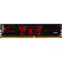 Модуль памяти для компьютера DDR4 16GB 2666 MHz AEGIS Black G.Skill (F4-2666C19S-16GIS) sn