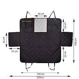 Автомобільний чохол - килимок для собак Purlov 5403 Польща, фото 6