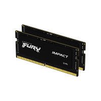 Модуль пам'яті для ноутбука SoDIMM DDR5 16 GB (2x8GB) 4800 MHz FURY Impact Kingston Fury (ex.HyperX) mb sn