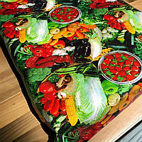 Скатерть Клеенка на метраж на флизелиновой основе Ширина: 1,37 м Овощи