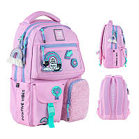 Рюкзак для города и школы Kite teens K24-2587M-2 42x29x17 см розовый