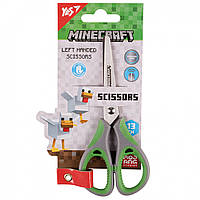 Ножницы детские YES, 13 см., Minecraft, для левшей, (480434)