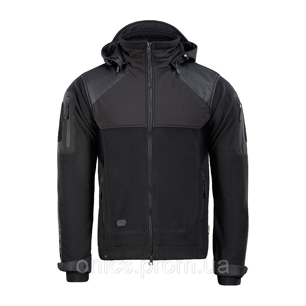 M-Tac куртка Norman Windblock Fleece black хорошее качество - фото 3 - id-p2197567424