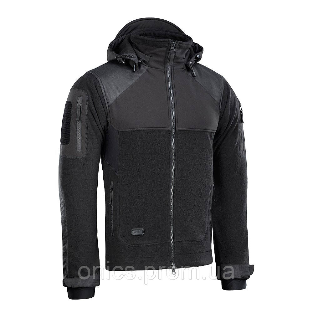 M-Tac куртка Norman Windblock Fleece black хорошее качество - фото 4 - id-p2197567424