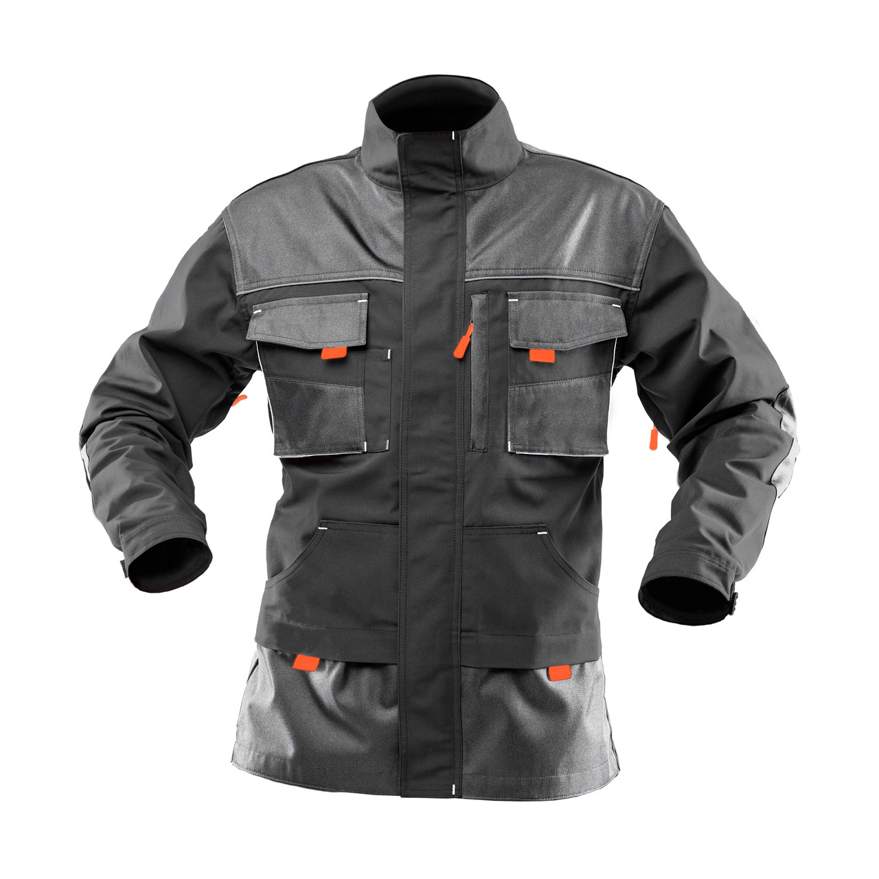 Куртка рабочая защитная SteelUZ Grey 23 (рост 182) спецодежда - фото 1 - id-p1688025081