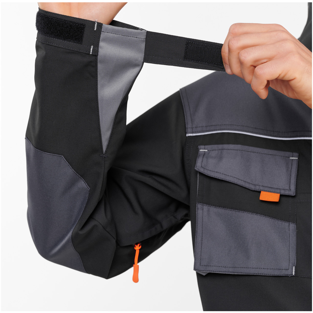 Куртка рабочая защитная SteelUZ Grey 23 (рост 182) спецодежда - фото 6 - id-p1688025081