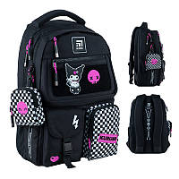 Рюкзак для города и школы Kite teens Kuromi HK24-2587M 42x29x17 см черный