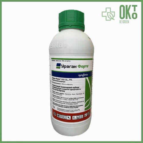 Гербицид "Ураган Форте" (1л) для уничтожения однолетних и многолетних ...