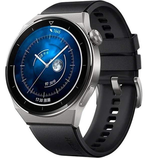 Умные часы Huawei Watch GT 3 Pro 46mm Sport Black (55028468) - фото 2 - id-p2197597201