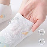 Короткі шкарпетки жіночі 35-37 розмір 6 пар, фото 4