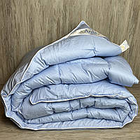 Зимнее одеяло Двоспального размера c искусственного лебединого пуха "АРДА" чехол - хлопок Размер 175*215 см.