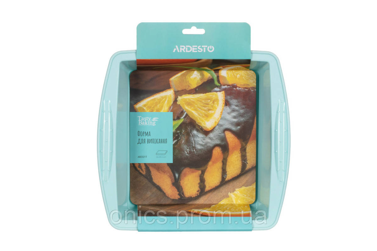 Форма для выпечки Ardesto Tasty baking AR-2321-T 6х25х26 см хорошее качество - фото 2 - id-p2197603119