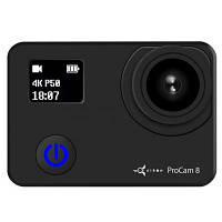 Экшн-камера AirOn ProCam 8 Black 12 in 1 Blogger's Kit (4822356754795) - Топ Продаж!