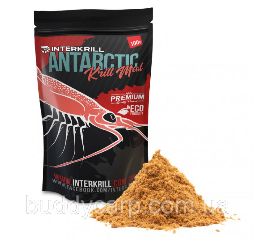 Крильове борошно 100г Interkrill Antarctic Krill Meal