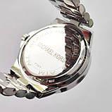 Жіночий наручний годинник Michael Kors (майкл корс) комбінований срібло-золото, камінчики - код 2378b, фото 5