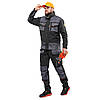 Куртка робоча захистна SteelUZ Grey 23 (зріст 188) спецодяг, фото 5